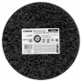 Круг зачистний Sigma з нетканого абразиву (корал) 125мм на липучці чорний м'який (9176261)