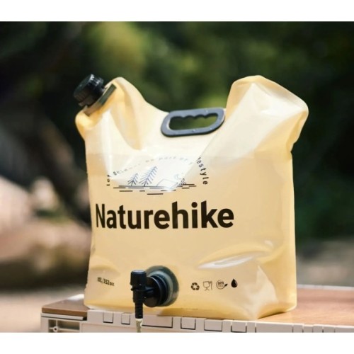 Відро складне Naturehike CNK2450CF027 для води 10 л, жовте (6927595798355)