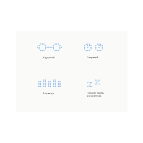 Контейнер для сміття JAH Smart Сенсорний Настільний Білий 2 л (20262)