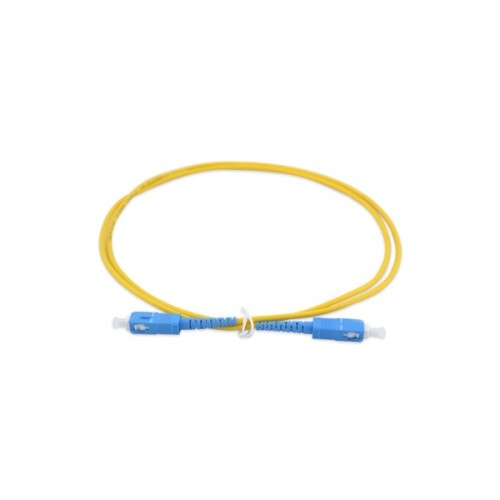 Оптичний патчкорд Eserver SC/UPC-SC/UPC SingleMode Simplex 2m (ES-SC-SC/UPC-2-SM-S / ES-SC-SC/UPC-2-SM-S-V)