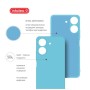 Чохол до мобільного телефона Intaleo Silicone Xiaomi Redmi 13C 4G Light Blue (1283126600739)