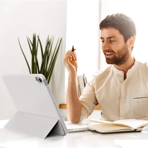 Чохол до планшета BeCover Tri Fold Soft TPU Silicone Apple iPad 10.9" 2022/24/11" 2025 Gray (708521)
