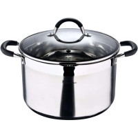 Каструля MasterPro Foodies collection висока з кришкою 4 л (BGMP-1505-BK)