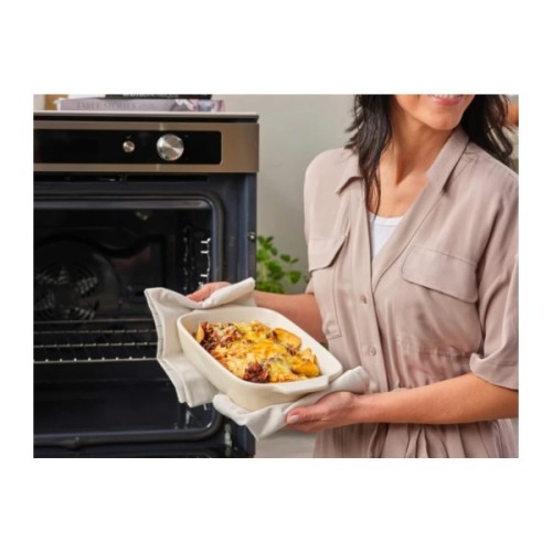 Форма для випікання KitchenAid з кришкою керамогранітна 1,9 л Кремова (CC006107-001)