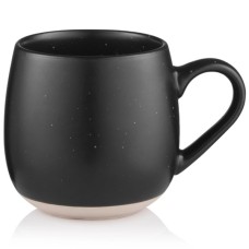 Чашка Ardesto Alcor, 450мл, кераміка, чорний (AR3475RBK)