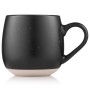 Чашка Ardesto Alcor, 450мл, кераміка, чорний (AR3475RBK)