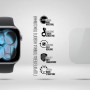 Плівка захисна Armorstandart hydrogel Apple Watch 11 46mm 6 pcs (ARM88734)