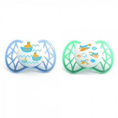 Пустушка Nuvita Air 0м+ 2шт. для мальчика (NV7060Boy)