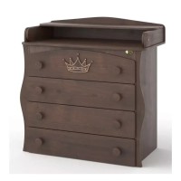 Комод-пеленатор Angelo Корона (горіх) 90х51х90 (19008)