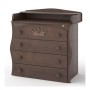 Комод-пеленатор Angelo Корона (горіх) 90х51х90 (19008)