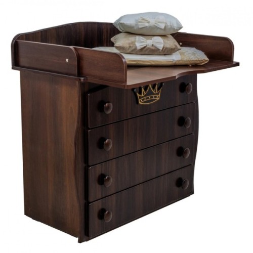 Комод-пеленатор Angelo Корона (горіх) 90х51х90 (19008)