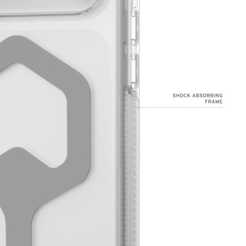Чохол до мобільного телефона UAG Plyo MagSafe iPhone 17 Pro Max Ice/Silver (114530114333)