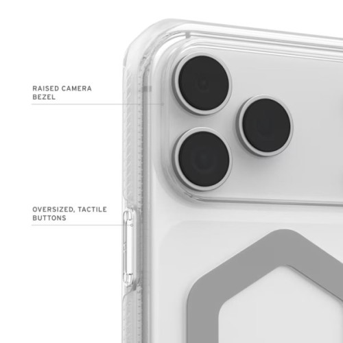 Чохол до мобільного телефона UAG Plyo MagSafe iPhone 17 Pro Max Ice/Silver (114530114333)