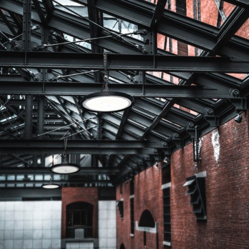 Світильник Videx 100W 5000K 12000Lm 220V чорний (VL-HBe03-1005B)