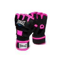 Бинти-рукавиці Everlast Evergel Hand Wraps 723791-70-84 Чорні/Рожеві M/L (009283587666)
