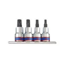 Набір торцевих головок KING TONY Spline 1/2" М6; М8; М10; М12 (4126PR)