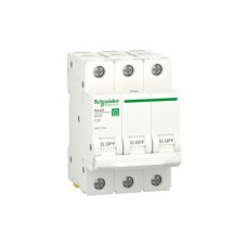 Автоматичний вимикач Schneider Electric RESI9 6kA 3P 25A C (R9F12325)