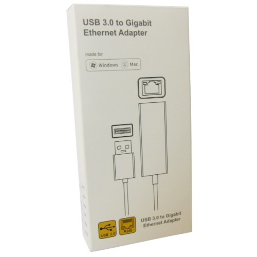Перехідник USB 3.0 AM to RJ45 Ethernet 1000Mbps Dynamode (DM-AD-GLAN)