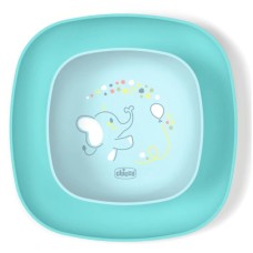 Тарілка дитяча Chicco Dish Set" 12м+ (16002.25)