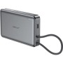 Батарея універсальна Acefast Magnetic Wireless 10000mAh, 22.5W, PD, QC/3.0, QI 15W, M18, Black (6974316284017)