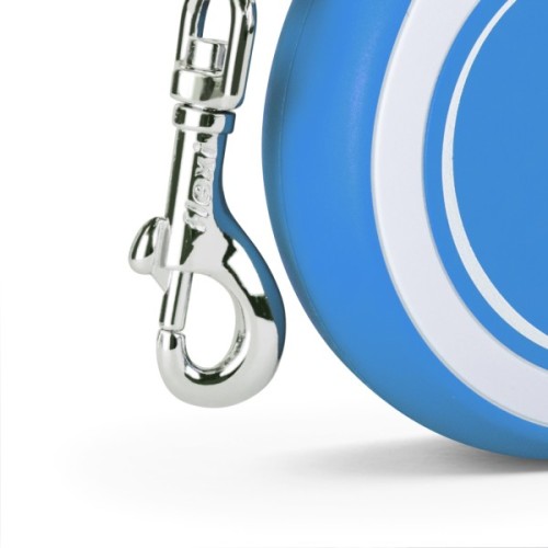 Повідець для собак Flexi New Comfort S стрічка 5 м (синій) (4000498043530)