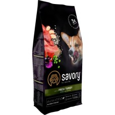 Сухий корм для собак Savory All Breed Sterilised rich in Fresh Turkey 1 кг (4820232631492)