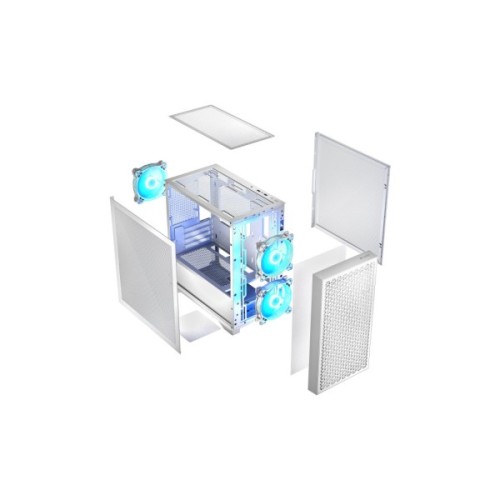 Корпус для ПК Logic concept DART PRO ARGB MINI WHITE (AM-DART-PRO-ARGB-20)