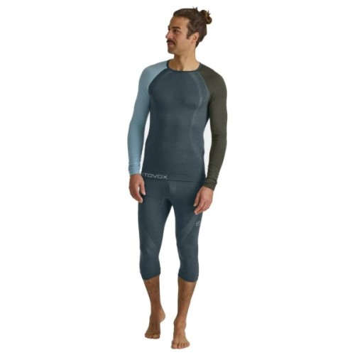 Термокофта Ortovox 120 Comp Light Long Sleeve Mns dark arctic grey - XL - темно-сірий (025.001.1168)