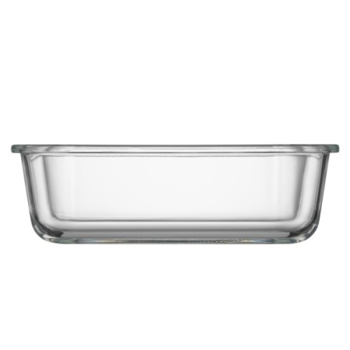 Харчовий контейнер Ardesto Gemini прямокутний, 1.06л, боросилікатне скло, прозорий (AR1210BRC)