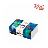 Акрилові фарби Rosa START COLOR 6 x10мл, (4823098530978)