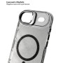 Чохол до мобільного телефона BeCover FIBRA Star Shine MagSafe Apple iPhone 17 Air Black (715418)