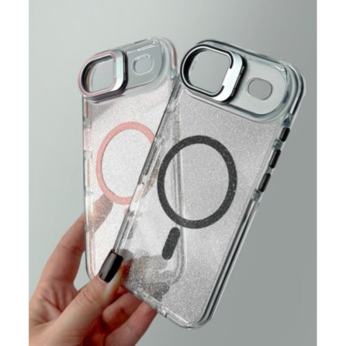 Чохол до мобільного телефона BeCover FIBRA Star Shine MagSafe Apple iPhone 17 Air Black (715418)