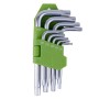 Ключ Alloid вигнутий TORX, 9шт. (HT-0912)