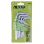 Ключ Alloid вигнутий TORX, 9шт. (HT-0912)