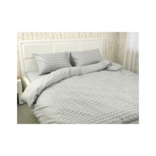 Постільна білизна Руно Grey Braid мікрофайбер євро (Р845.52_Grey Braid)