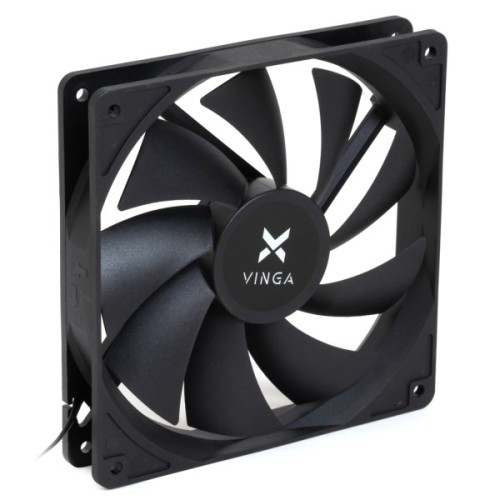 Кулер до корпусу Vinga 14025 PWM 4pin ОЕМ