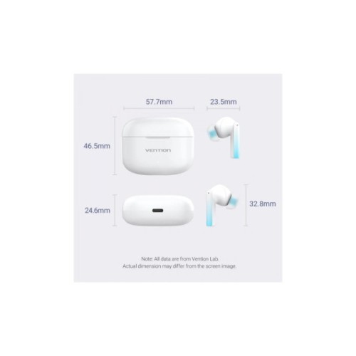 Навушники Vention Elf Earbuds E04 White (NBIW0)