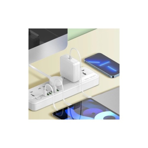 Мережевий фільтр живлення LDNIO SC5614 5роз. 3USB 2м (SC5614)