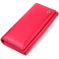 Гаманець Boston З натуральної шкіри Рожевий (19422)