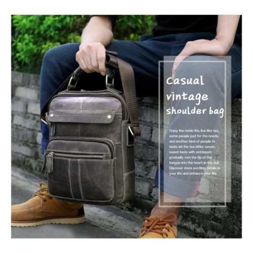 Сумка Vintage Сіра (20028)