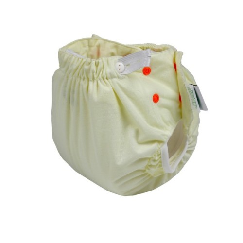 Підгузки Еко Пупс Active Premium багаторазовий 5-9 кг Abso Maxi Жовтий (ТП3ВК4-2ж)