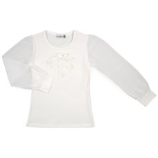 Кофта дитяча Matilda з квіточками (10134-1-128G-cream)