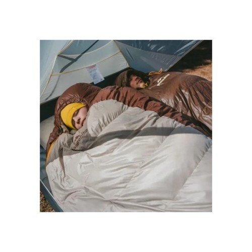 Спальний мішок Naturehike з натуральним пухом Snowbird CNK2550WS014, L, темно-коричневий 400 г (6927595784396)