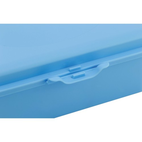 Ланч-бокс дитячий Economix SNACK 750 мл, пастельно блакитний (E98378)