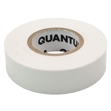 Ізоляційна стрічка Quantum white shinny 18мм/20м (QM-EIT130WS-18/20)
