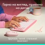 Комплект Logitech POP Icon Combo Bluetooth UA Rose (920-013142)