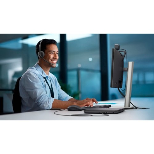 Навушники Dell Wired Headset WH125 Black (520-BBLV)