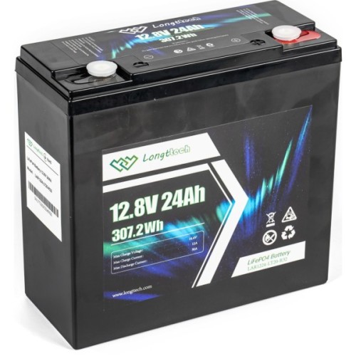 Батарея LiFePo4 Longttech 12.8V - 24Ah (LAR1224-LT20-R32)