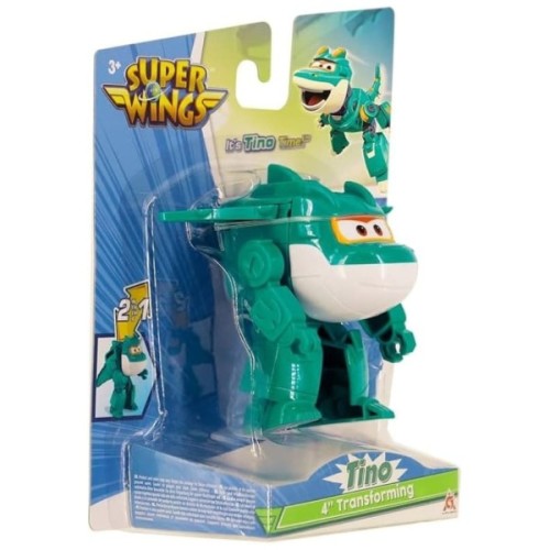 Фігурка Super Wings трансформер Transforming Тіно (Tino), 10 см (EU780623)