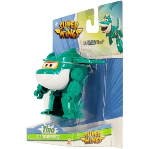 Фігурка Super Wings трансформер Transforming Тіно (Tino), 10 см (EU780623)
